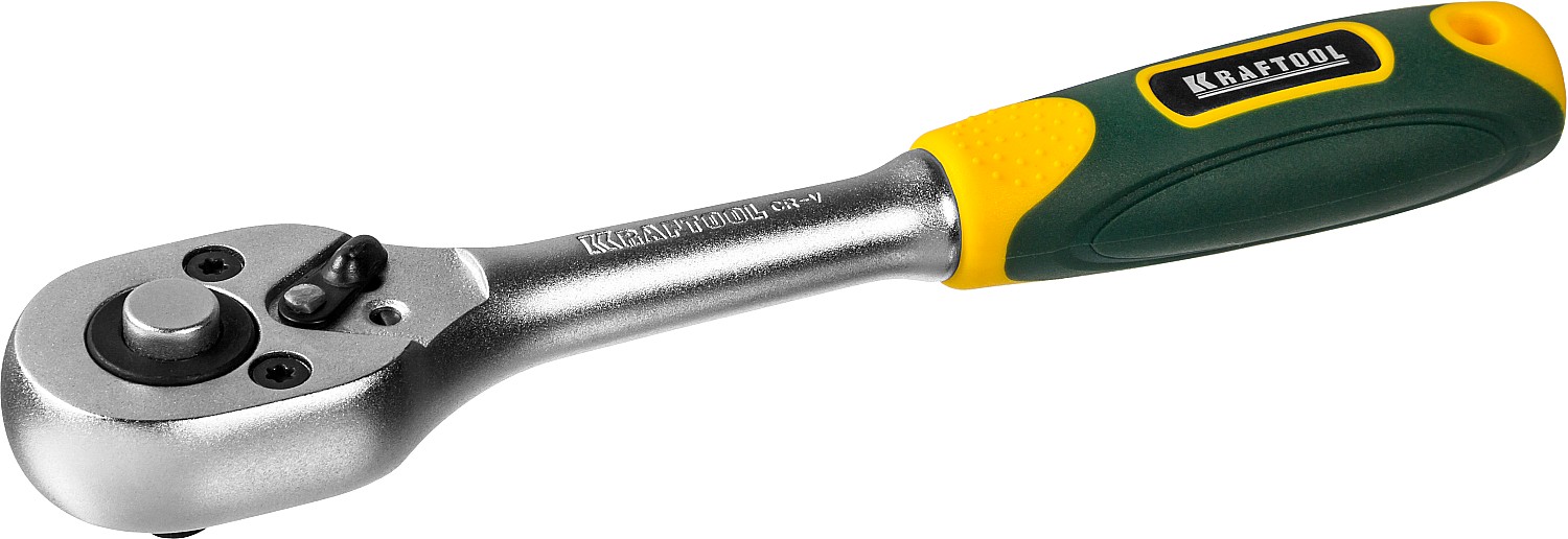 KRAFTOOL 1/4″, 72 зубца, трещотка для торцовых головок (27791-1/4)