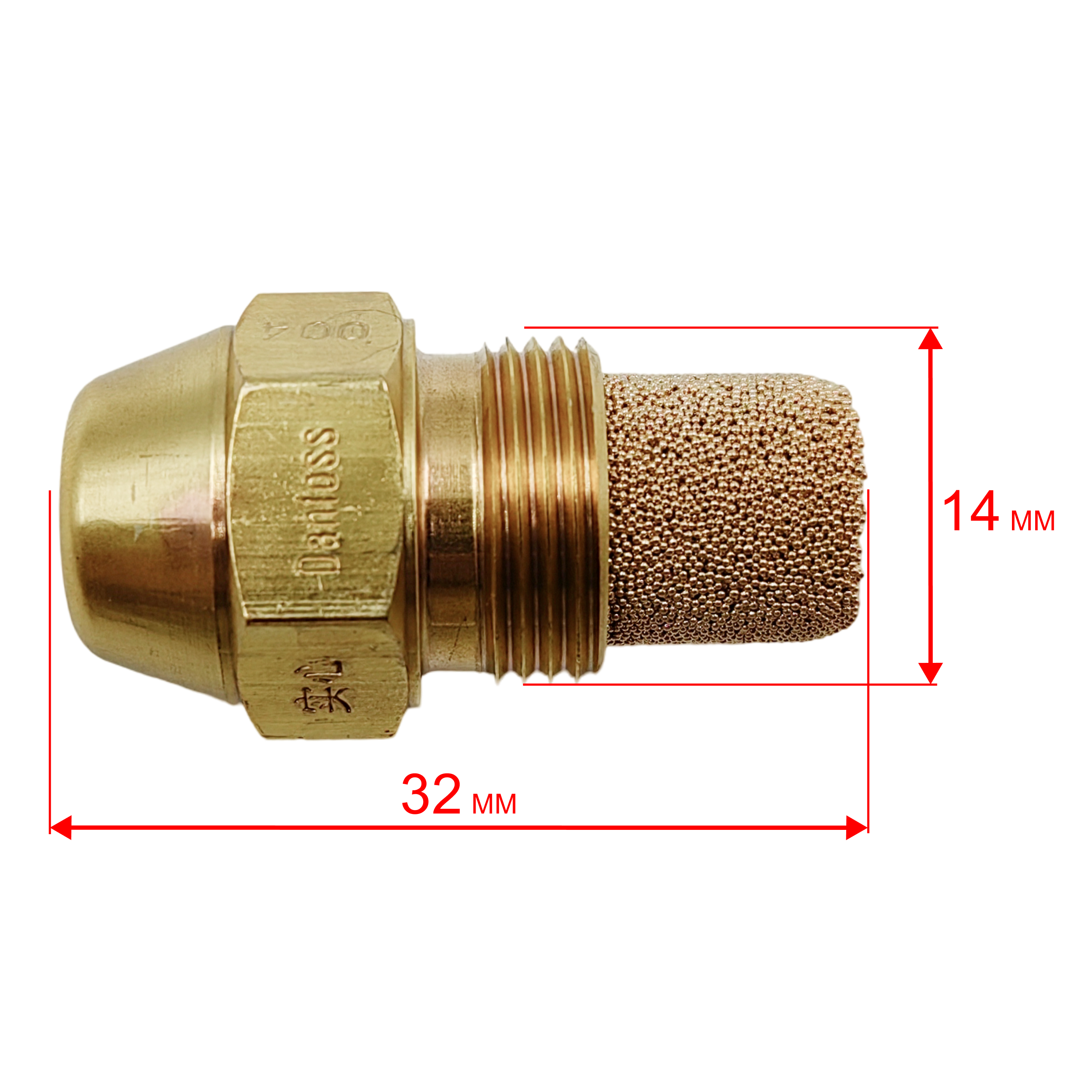 Форсунка QUATTRO ELEMENTI QE75/82DN (907-002-039), шт