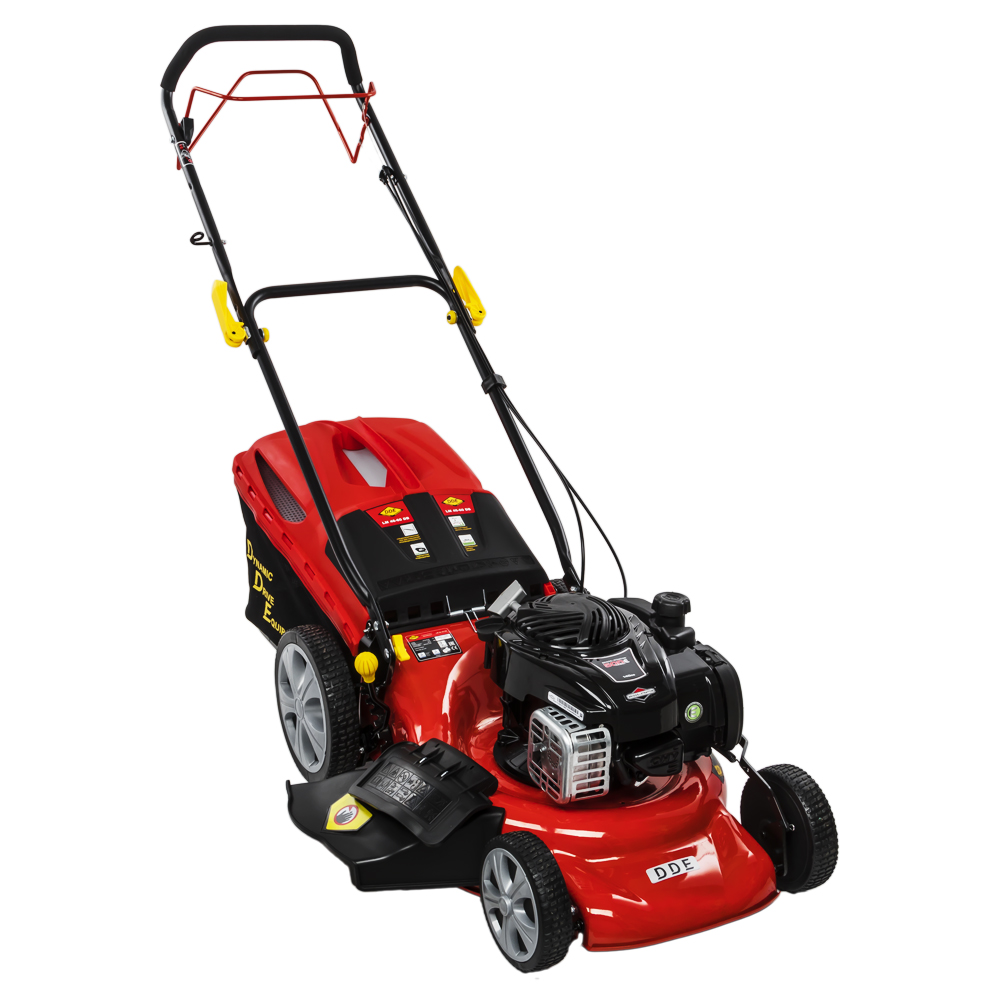 Газонокосилка бензиновая DDE LM 46-60 DB ( " Соната - 2 ", самоход, 46cм, B&S 500E,  4л.с, 60л, 35кг)