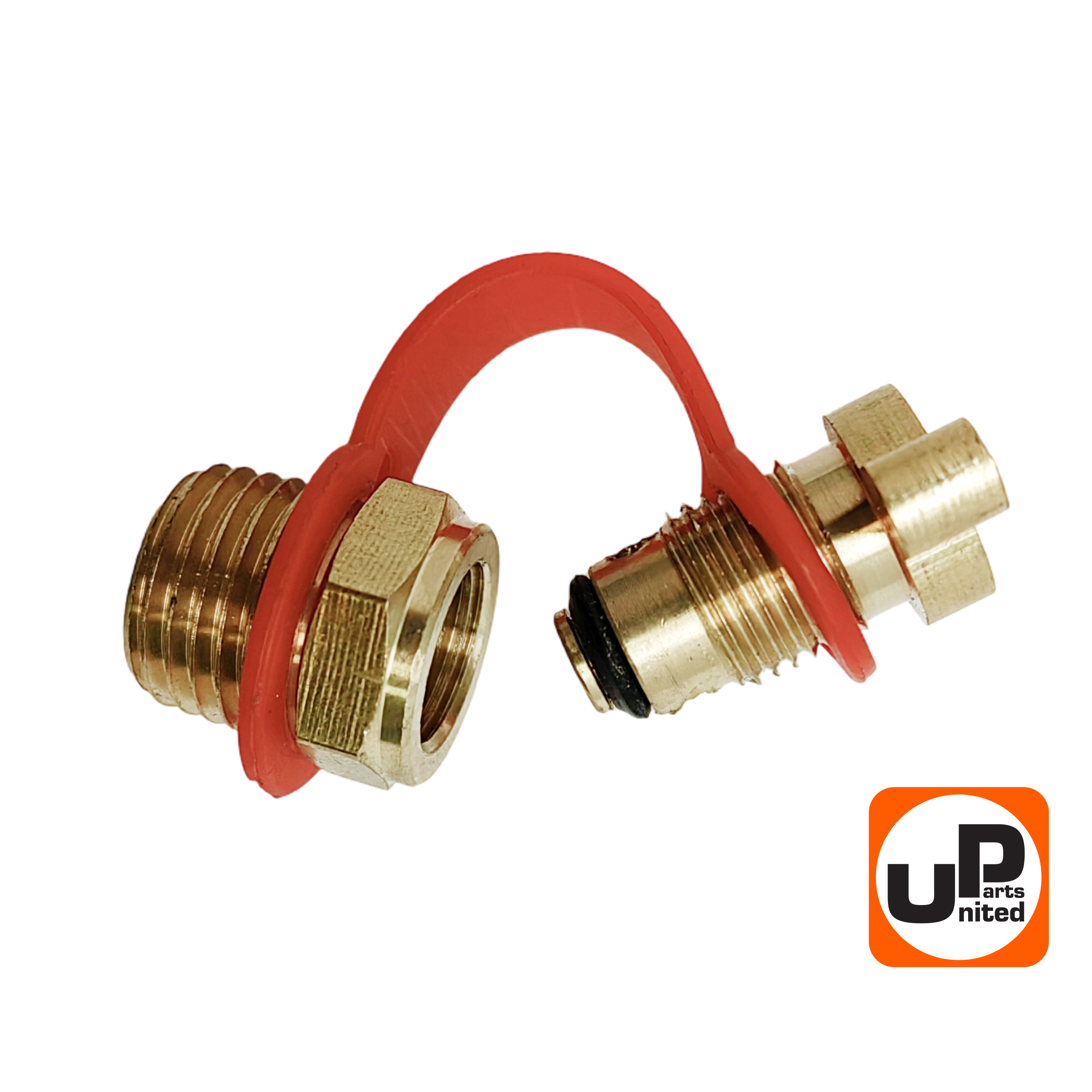 Клапан сливной UNITED PARTS для компрессора, резьба внешняя G1/4", шт