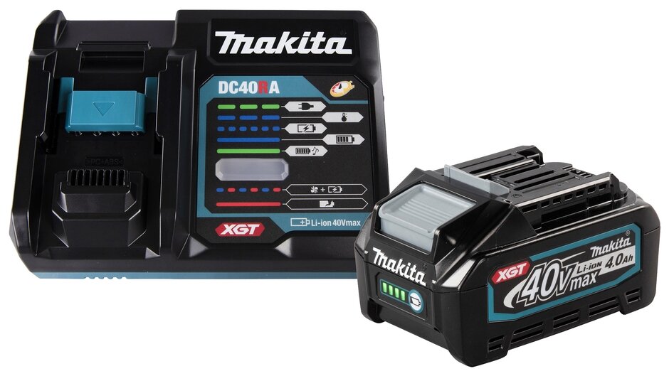 Зарядное устройство MAKITA набор (XGT, 1x4.0Ач, DC40RA, картон) (191J67-0), шт