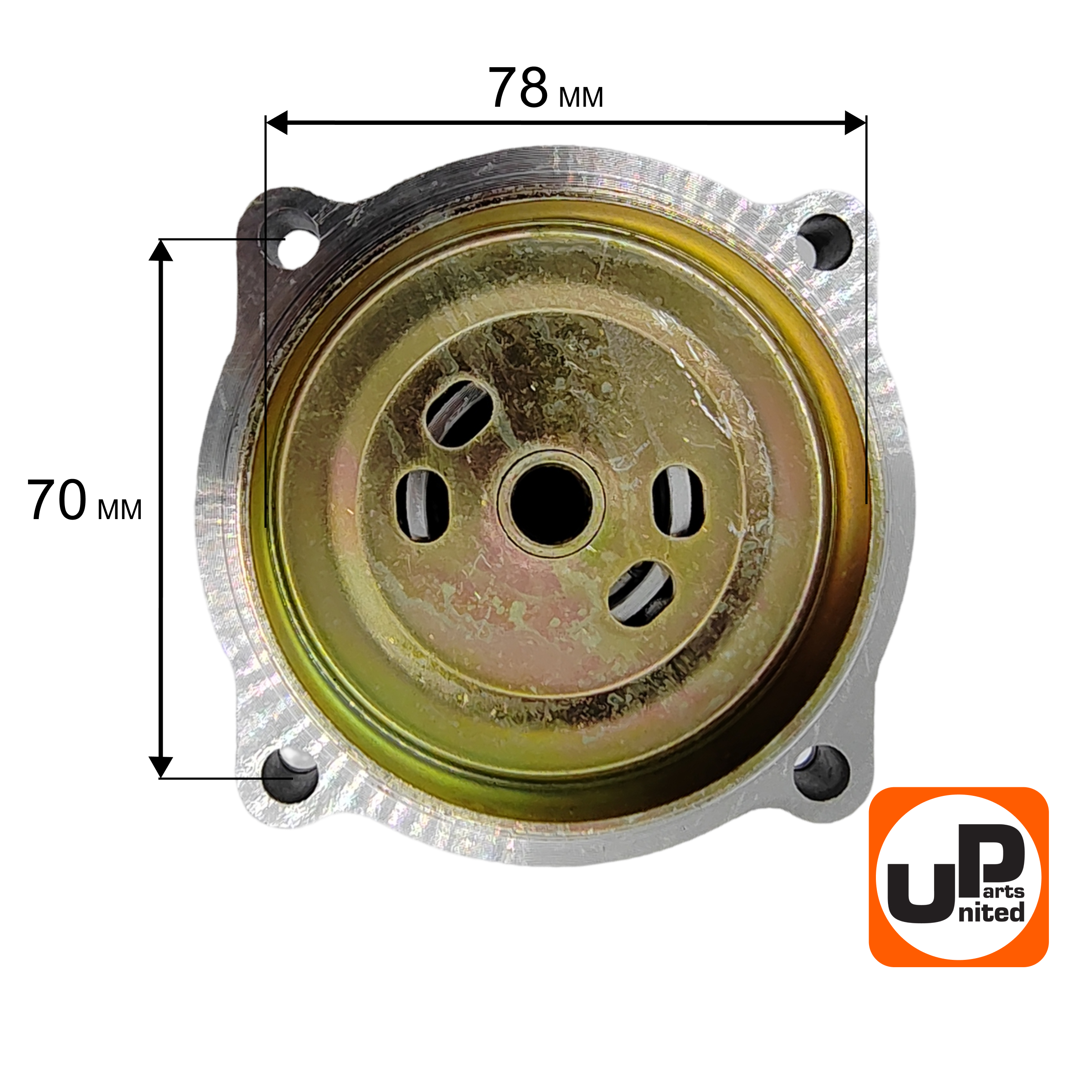 Корпус сцепления UNITED PARTS для триммеров 33-52 куб.см. 26мм 7 зубов (90-1242), шт