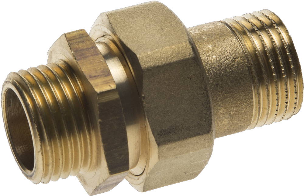 GENERAL FITTINGS штуцер/штуцер, 1/2″, соединитель с накидной гайкой (51037-S/S-1/2)