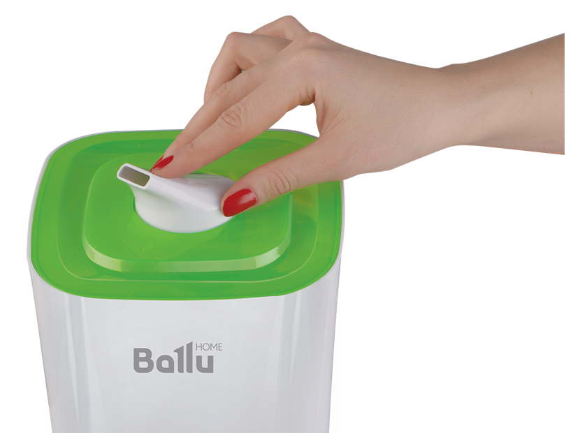 Увлажнитель ультразвуковой BALLU UHB-205 белый/зеленый