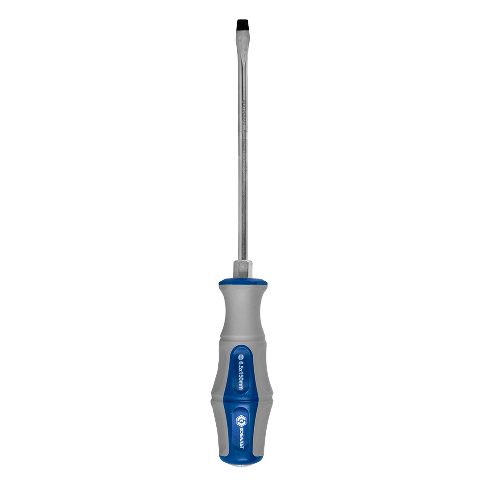 Отвертка ударная КОБАЛЬТ Ultra Grip SL 6,5x150 ммS2, двухкомпонентная рукоятка (1 шт.) подвес