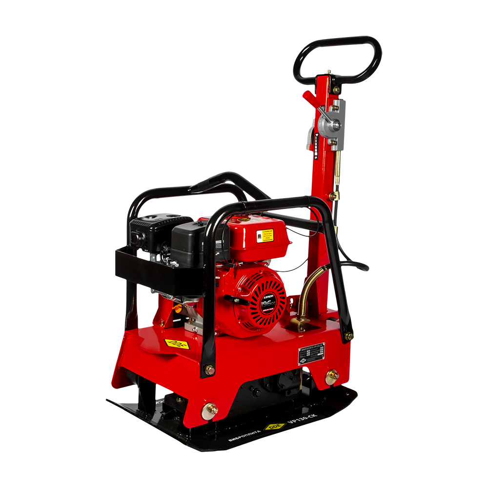 Виброплита DDE VP130-СK (дв. Loncin, 6,5 л.с., плита 630×400 мм, до 350 кв. м/час, 135 кг, гл. упл. 50 см, колеса), шт