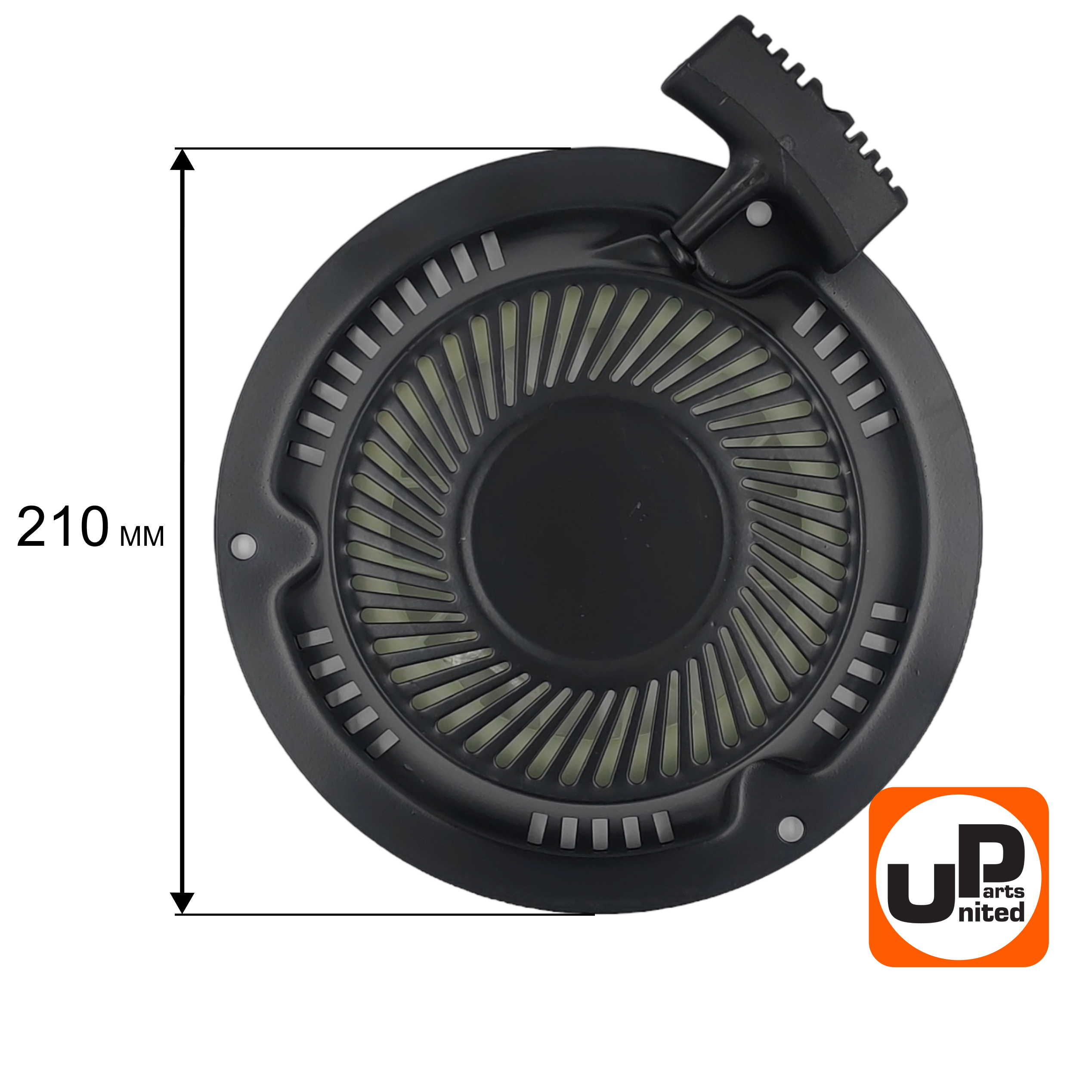 Стартер ручной UNITED PARTS для двигателя 1P70/T475/T575/T6 (газонокосилки), шт