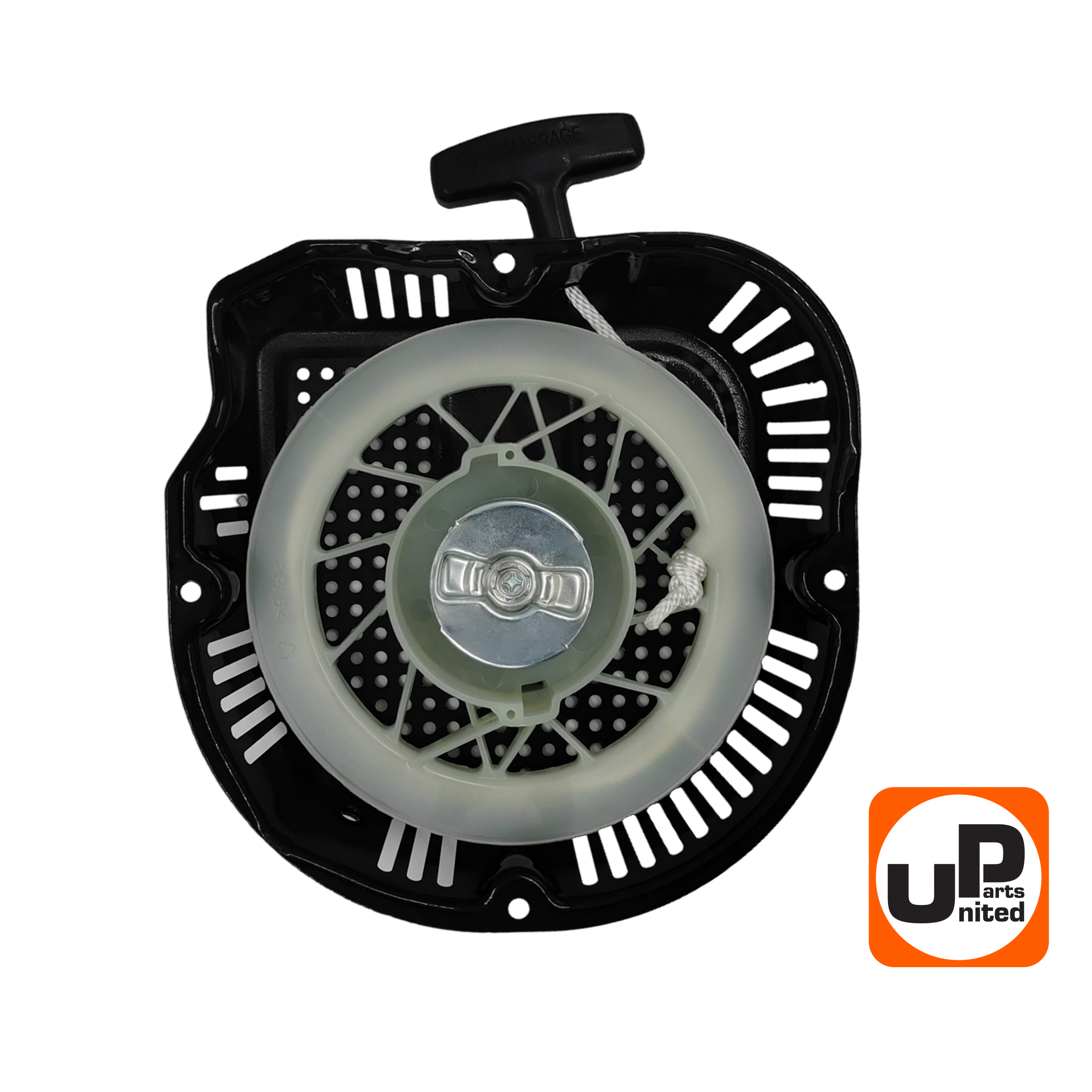 Стартер ручной UNITED PARTS для 188/190/192F, GX390, плоские метал. собачки, D-образный, шт