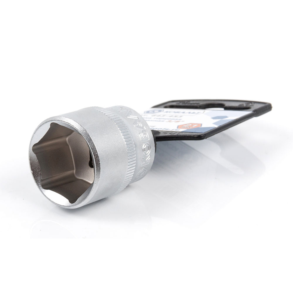 Головка торцевая КОБАЛЬТ 3/8", 21 мм, Cr-V(1 шт.) подвес