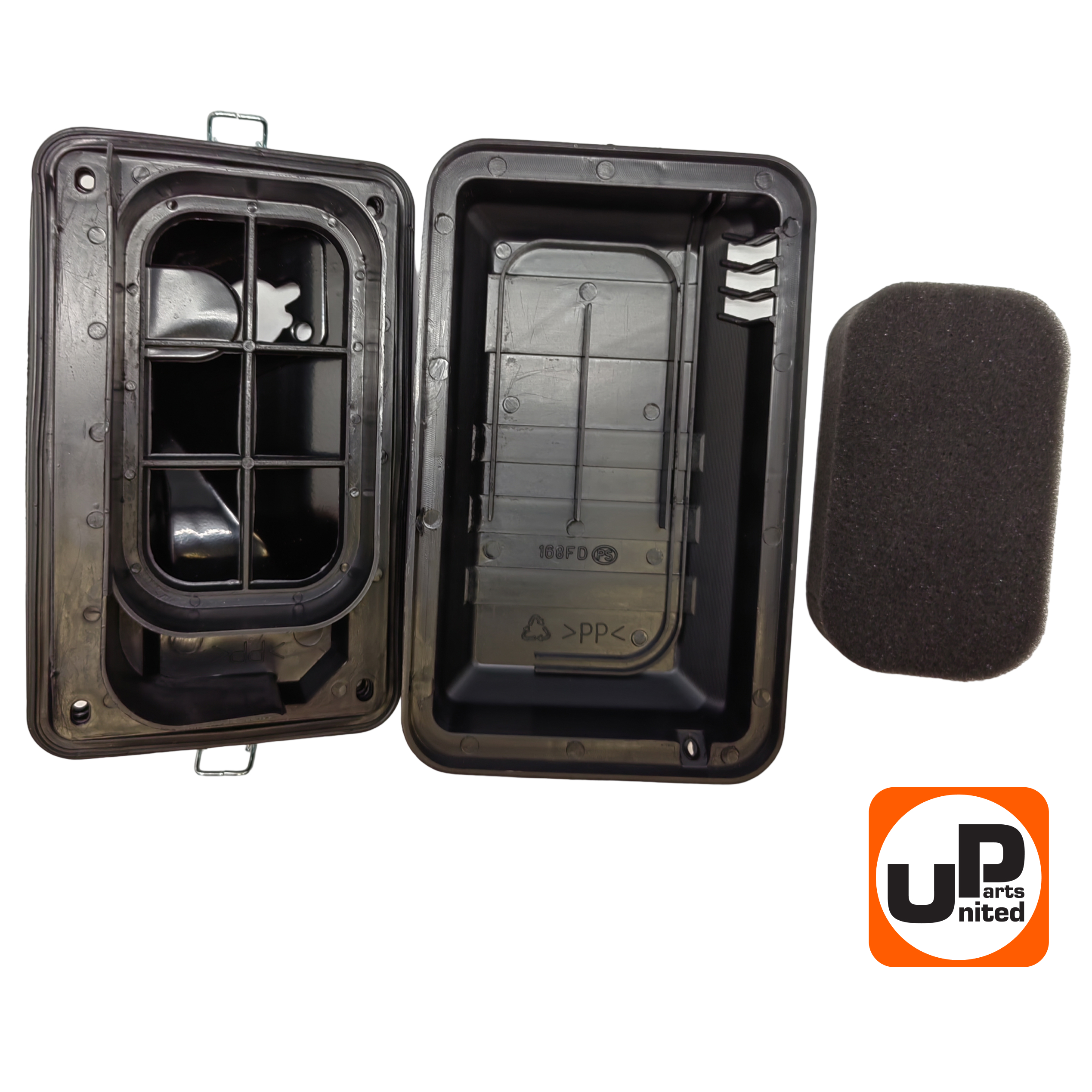 Корпус воздушного фильтра UNITED PARTS 168F/170F прямоуг. ВФ (генератор), шт