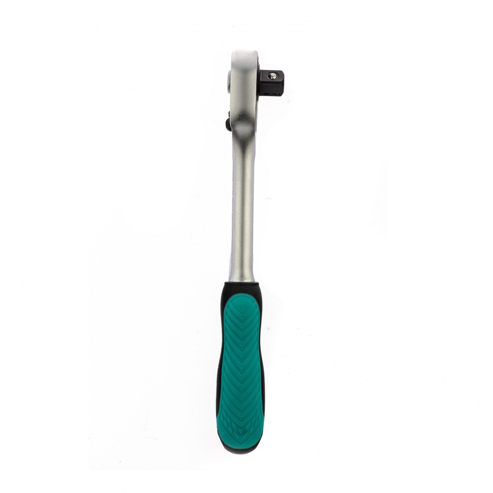 Ключ-трещотка 1/2", CrV, 72 зуба, с быстрым сбросом, матовый хром Stels