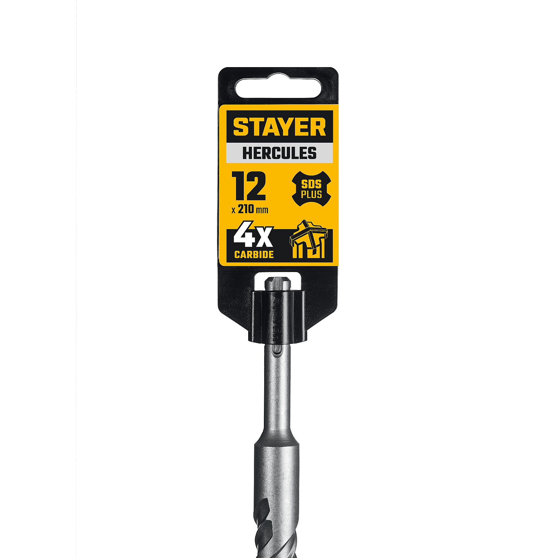 STAYER HERCULES-4Х 12x210 мм, SDS-plus бур (29290-210-12)