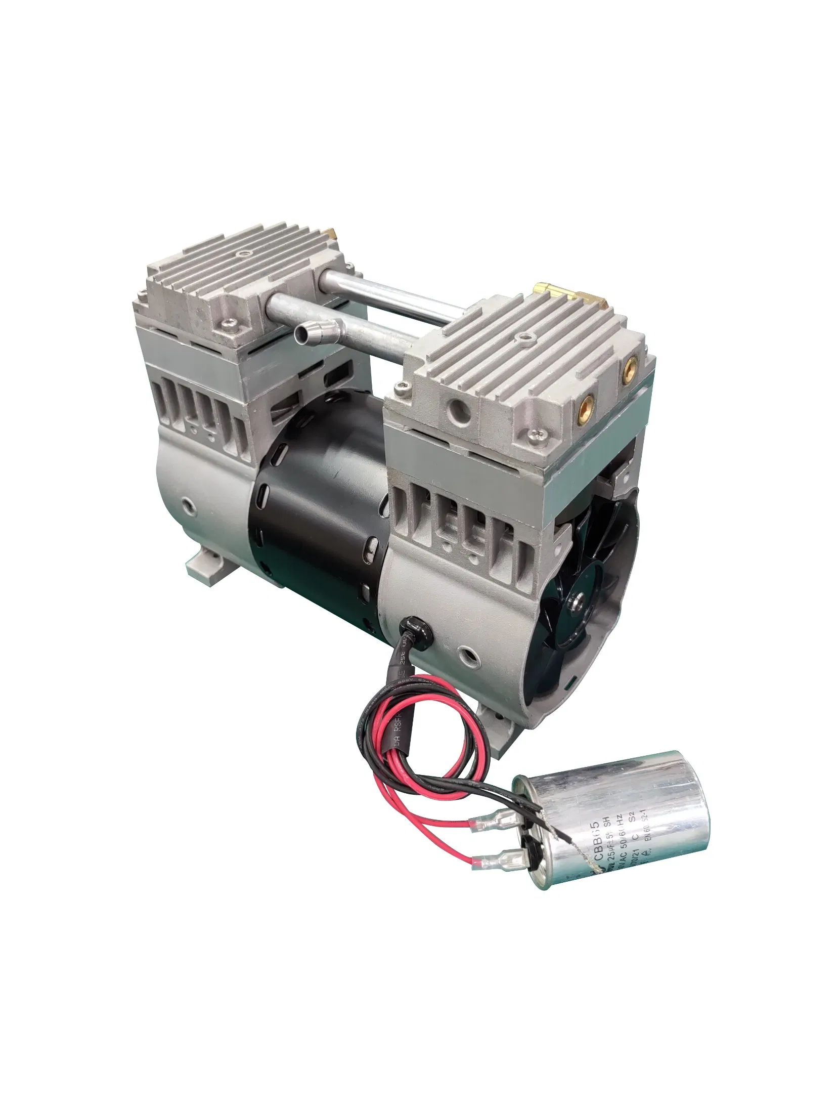 Двигатель эл. UNITED PARTS для безмасленного компрессора (1500 Вт. 8Бар. 240 л/м) (в сборе с фильтрами, виброгасителями, конденсатором), шт