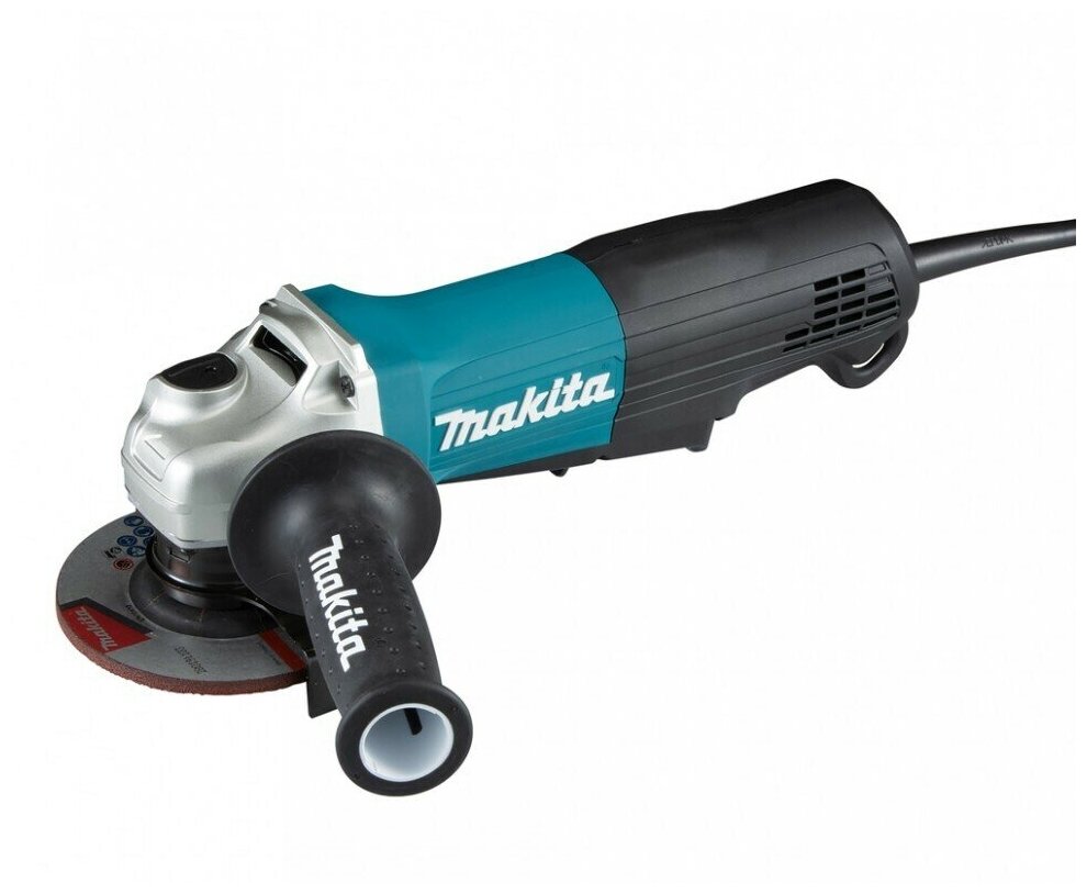 Шлифмашина угловая MAKITA GA4550R 115мм,1300Вт,11000об/мин,шир.клавиша,плавный пуск,антирестарт, шт