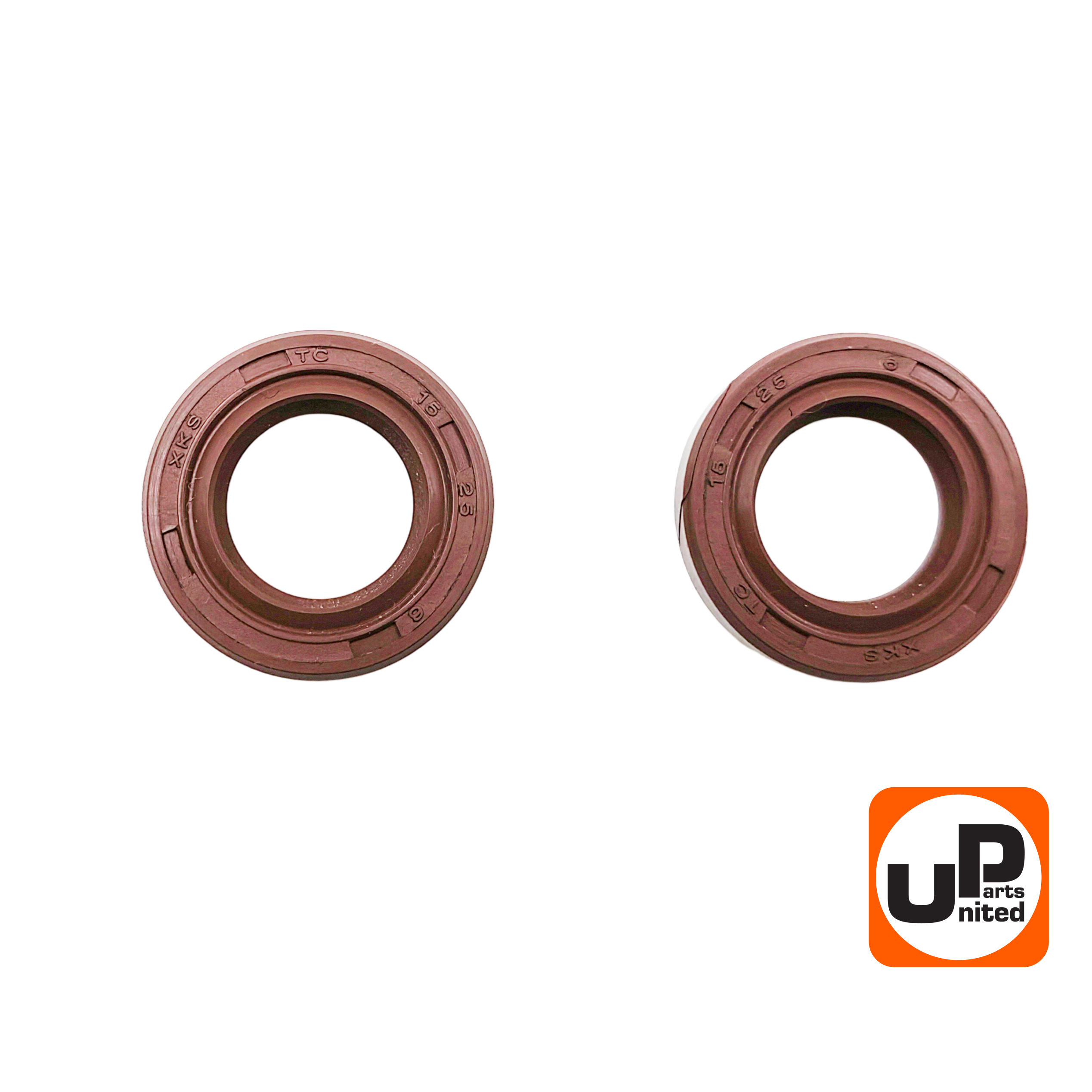 Сальник коленвала UNITED PARTS 15×25×5 PROFI для MS180/250, набор 2 шт.  96390031585, пар