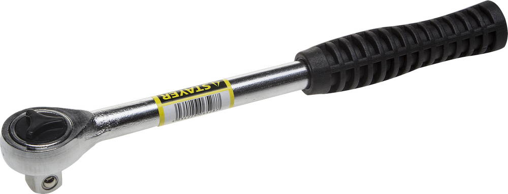 STAYER 1/2″, 43 зубца, трещотка для торцовых головок (2778-1/2)
