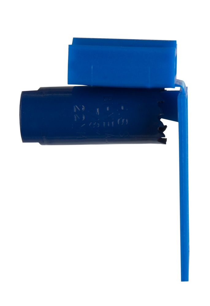 Коронка биметаллическая ПРАКТИКА  22 мм (7/8"), (1шт), клипса