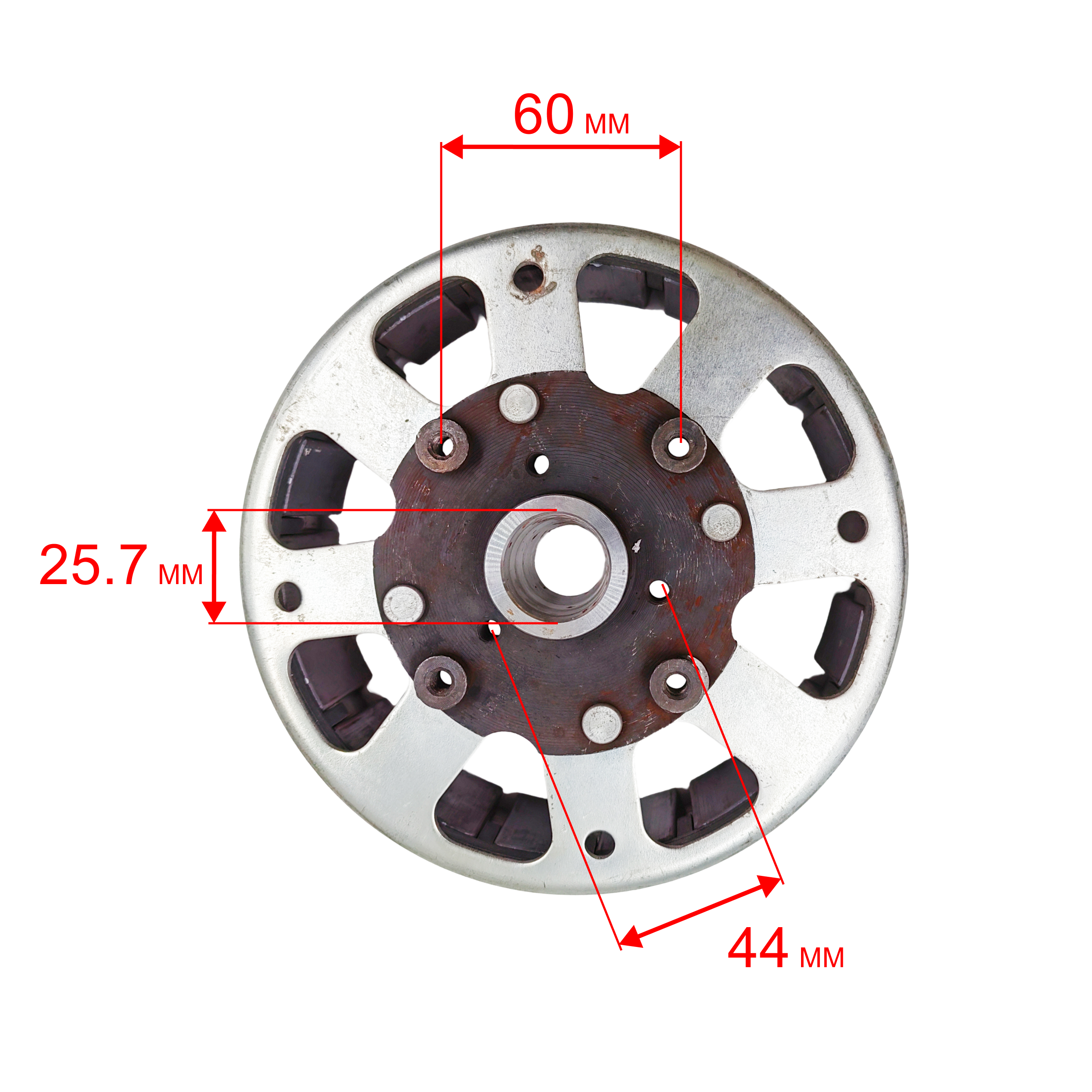 Якорь DDE DPG5551i со стороны глушителя, шт