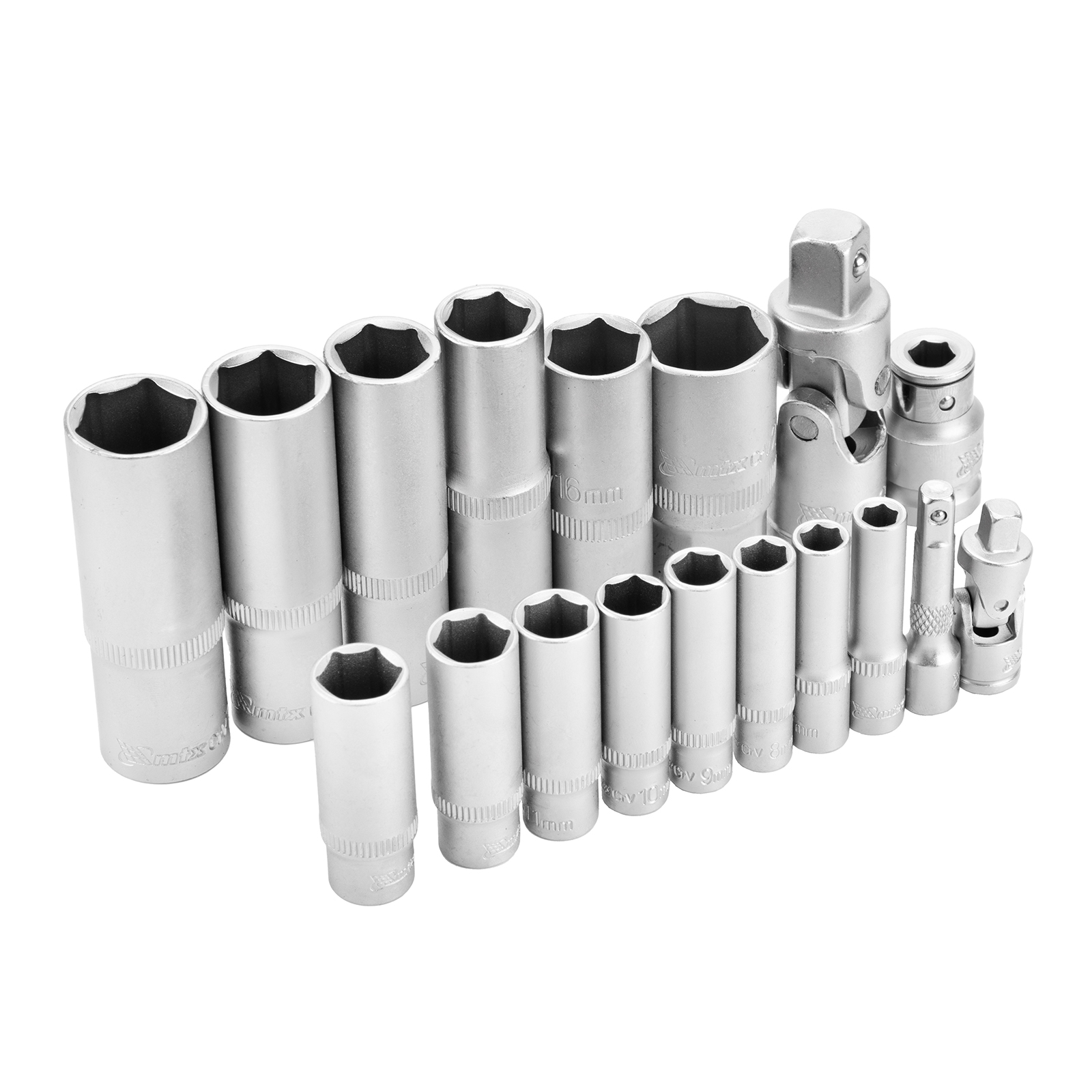 Набор инструментов, 1/2", 1/4", пластиковый кейс, 94 предмета MTX