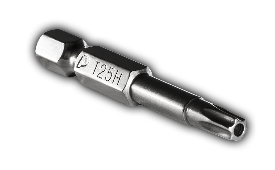 Бита отверточная ПРАКТИКА  "Профи"  Torx Tamper-25 х 50мм  (2шт), блистер
