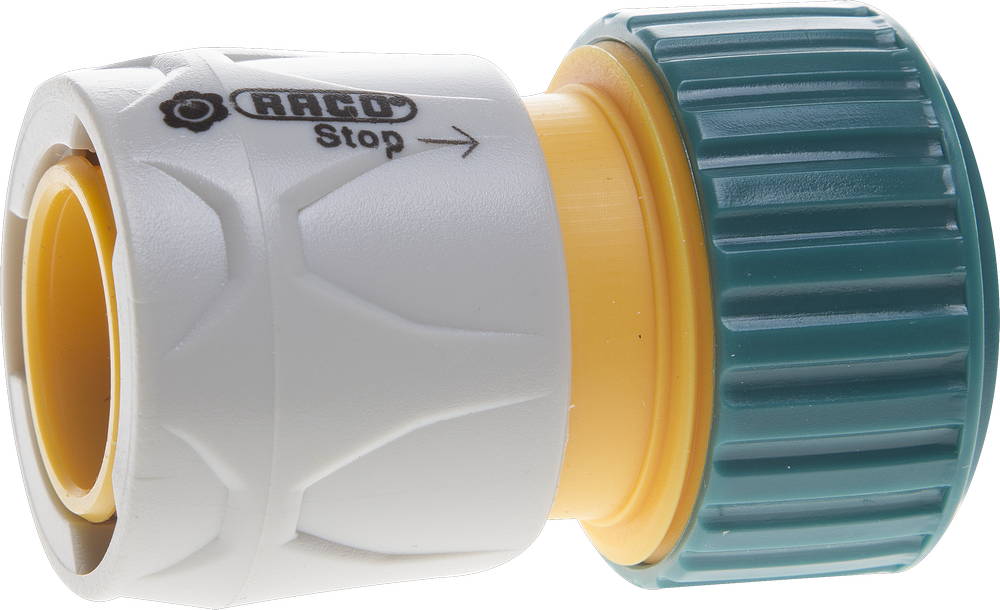RACO ORIGINAL, 3/4″, с автостопом, для шланга, из ABS пластика, быстросъемный соединитель (4250-55206C)