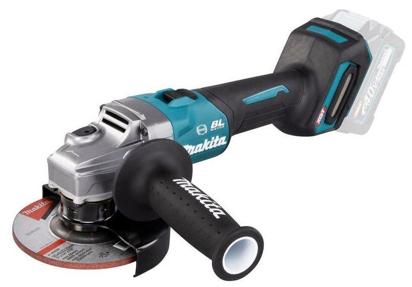 Шлифмашина аккумуляторная MAKITA угловая GA005GZ (XGT BL 40В, 125 мм, 8500 об/мин, слайдер), шт