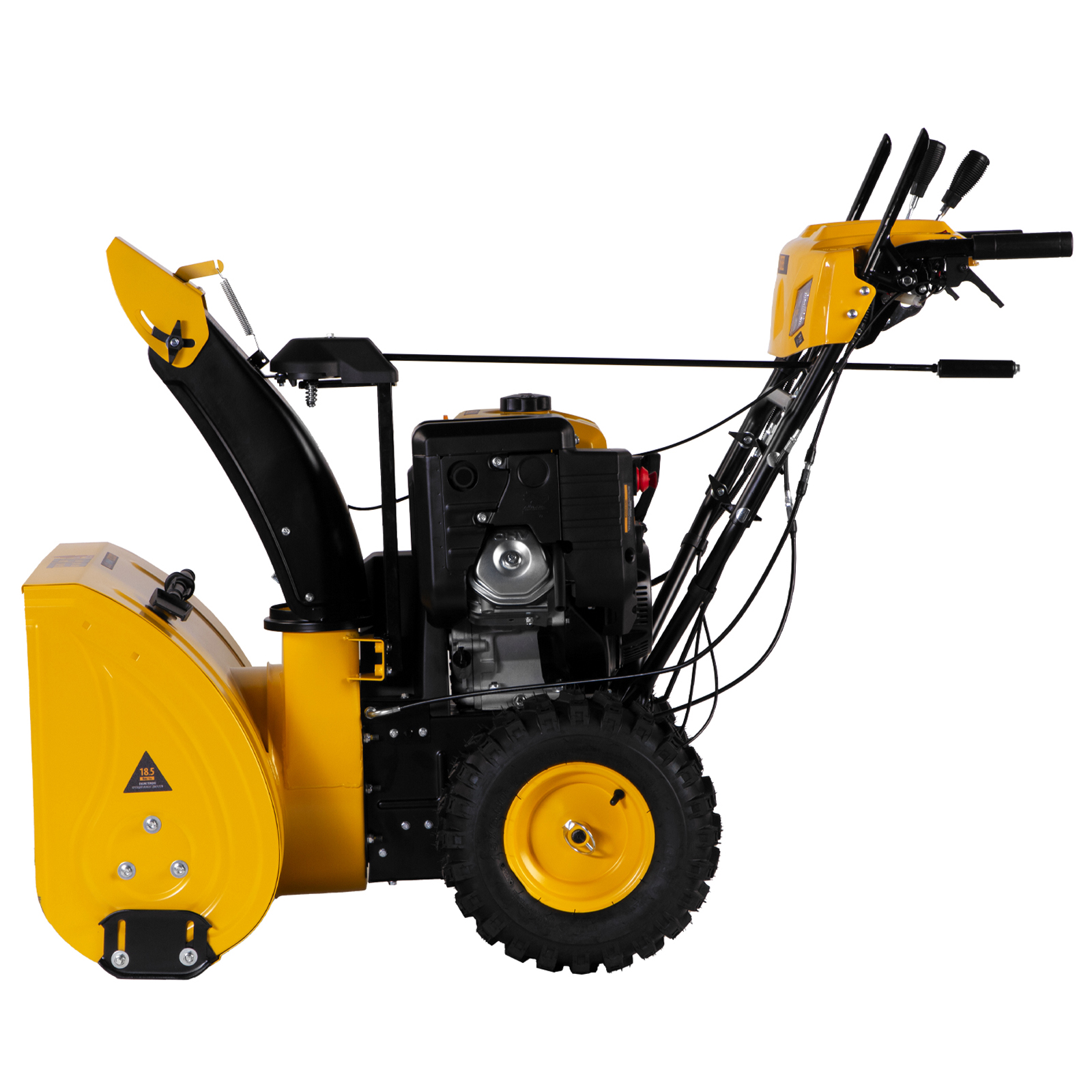 Бензиновая снегоуборочная машина SBL 711D PRO, 302cc, эл.старт, фара, обогрев, блок. дифф. Denzel