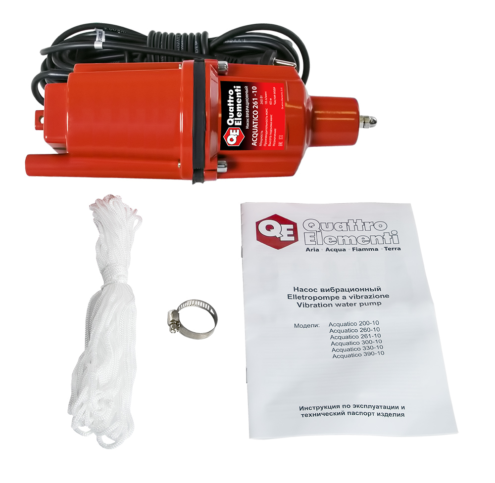 Вибрационный насос QUATTRO ELEMENTI Acquatico 261-10 910-331