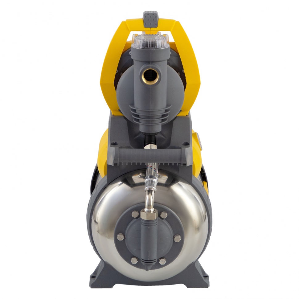 Насосная станция PSХ-950X, Х-Pro, 950 Вт, 3300 л/ч, ресивер 24 л, подъем 38 м, нержавейка Denzel