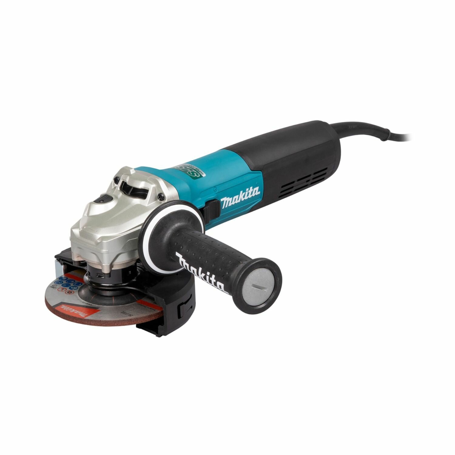 Шлифмашина угловая MAKITA GA5092X01 (125мм, 1900Вт, 11500об, SJSII, AFT, защ. от непр. пуска, поддерж. об-тов под нагр.), шт