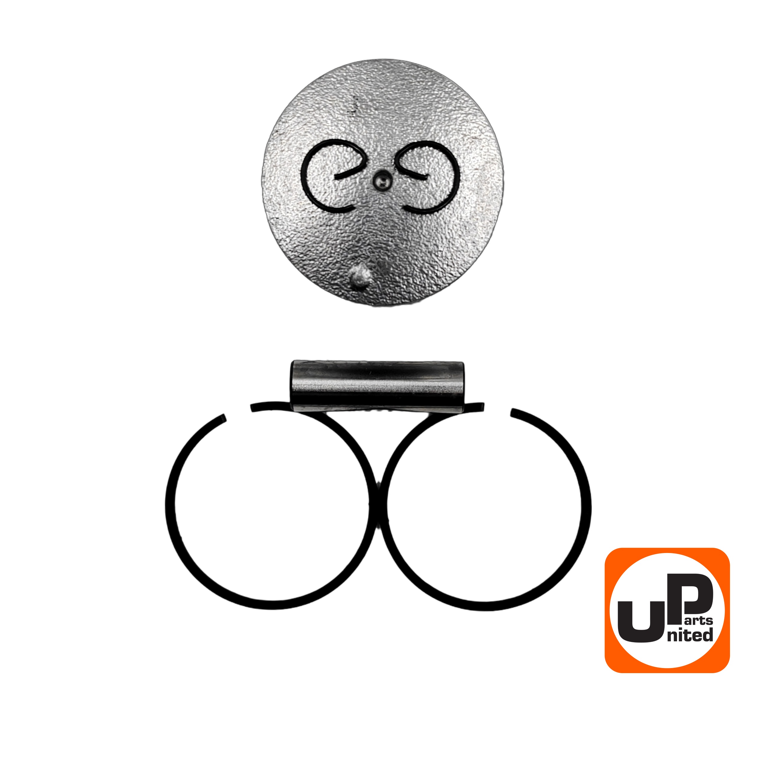 Поршень в сборе UNITED PARTS для триммеров 33 куб.см. Ø36мм, шт