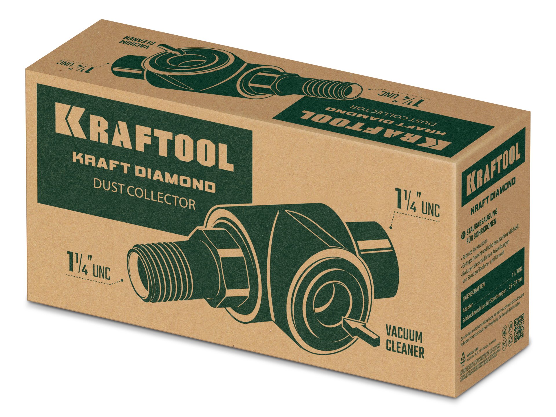 KRAFTOOL 1 1/4″, Пылеотвод для алмазных коронок (29828)