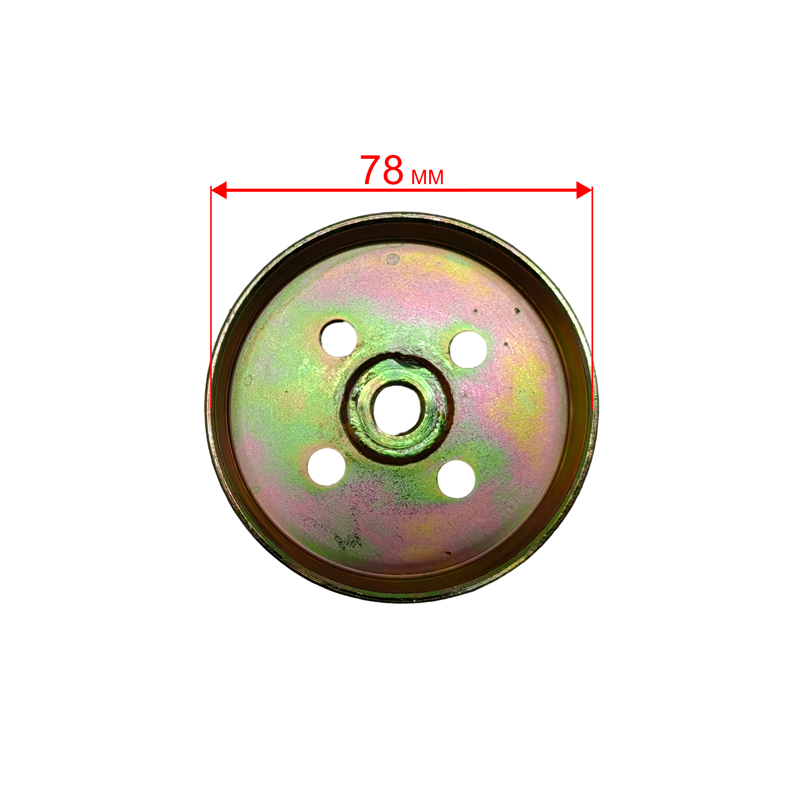 Чашка сцепления DDE Ø78мм GD52-200/GD65-300, шт