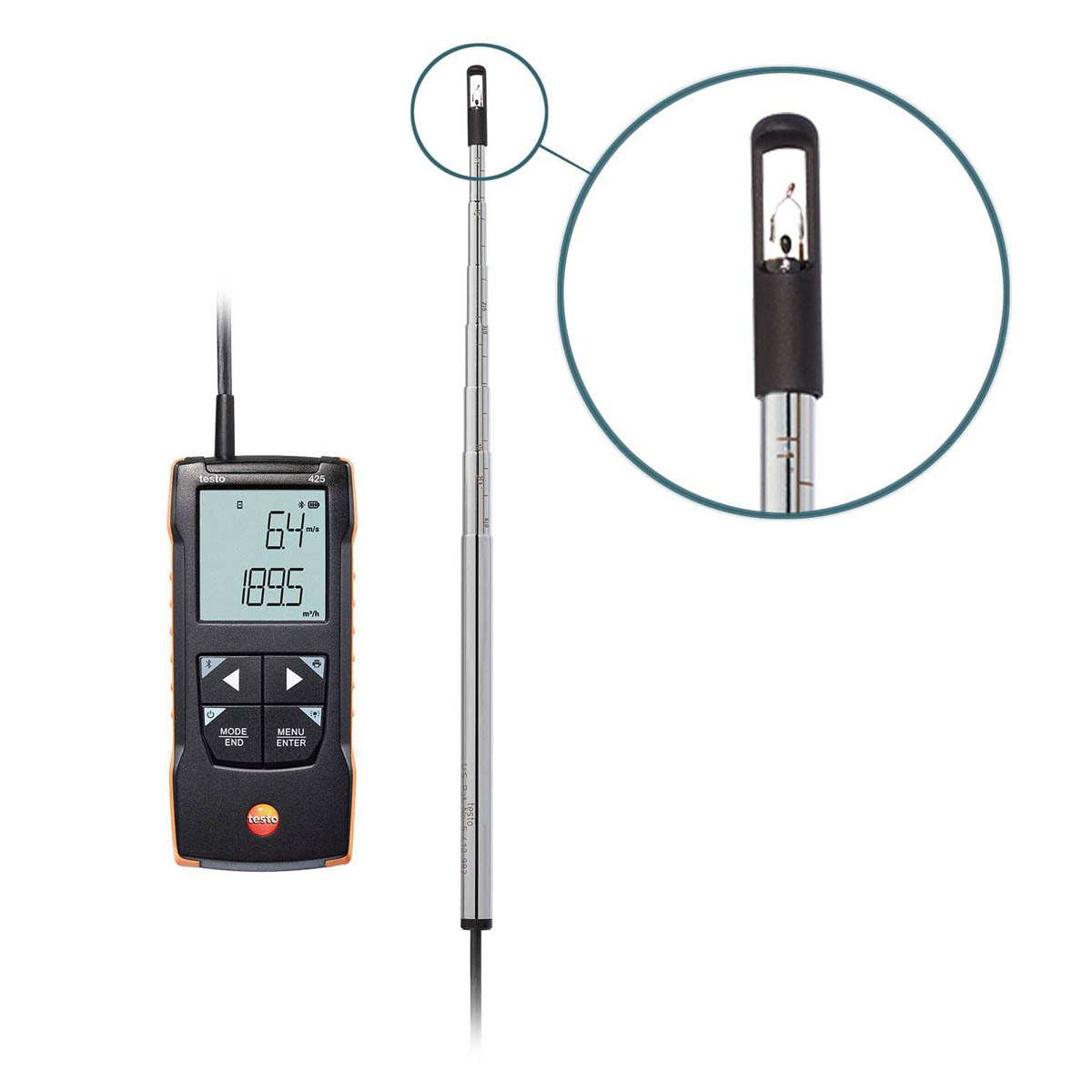 Анемометр Testo 425 с поверкой