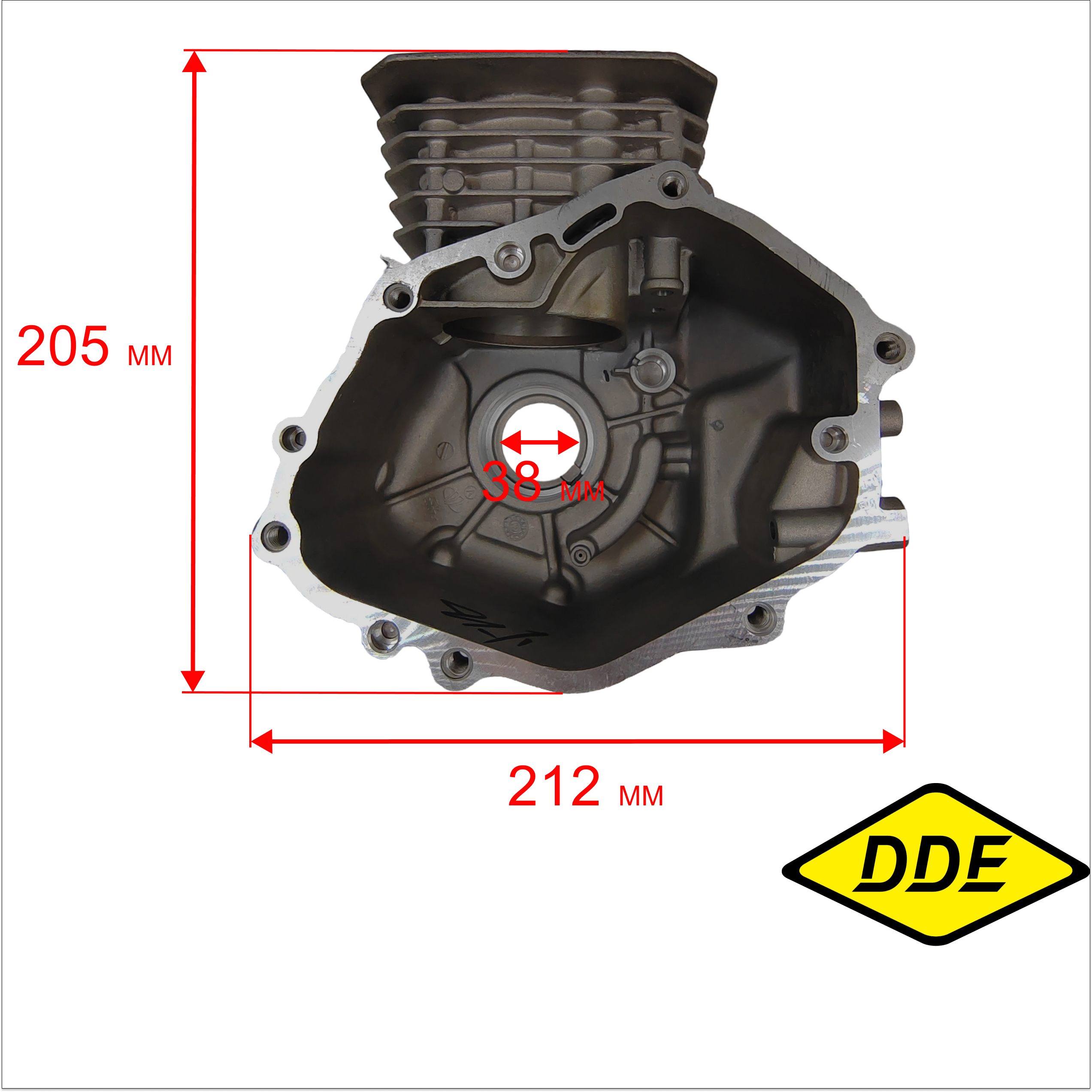 Цилиндр (блок двигателя) DDE  LIFAN, шт