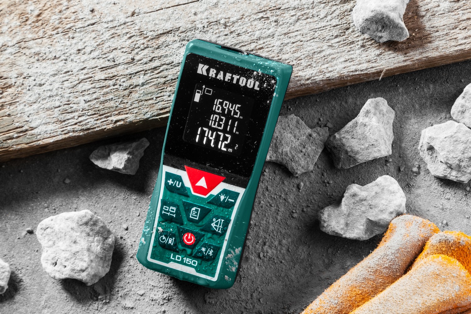 KRAFTOOL LD-150, 150 м, лазерный дальномер (34767)