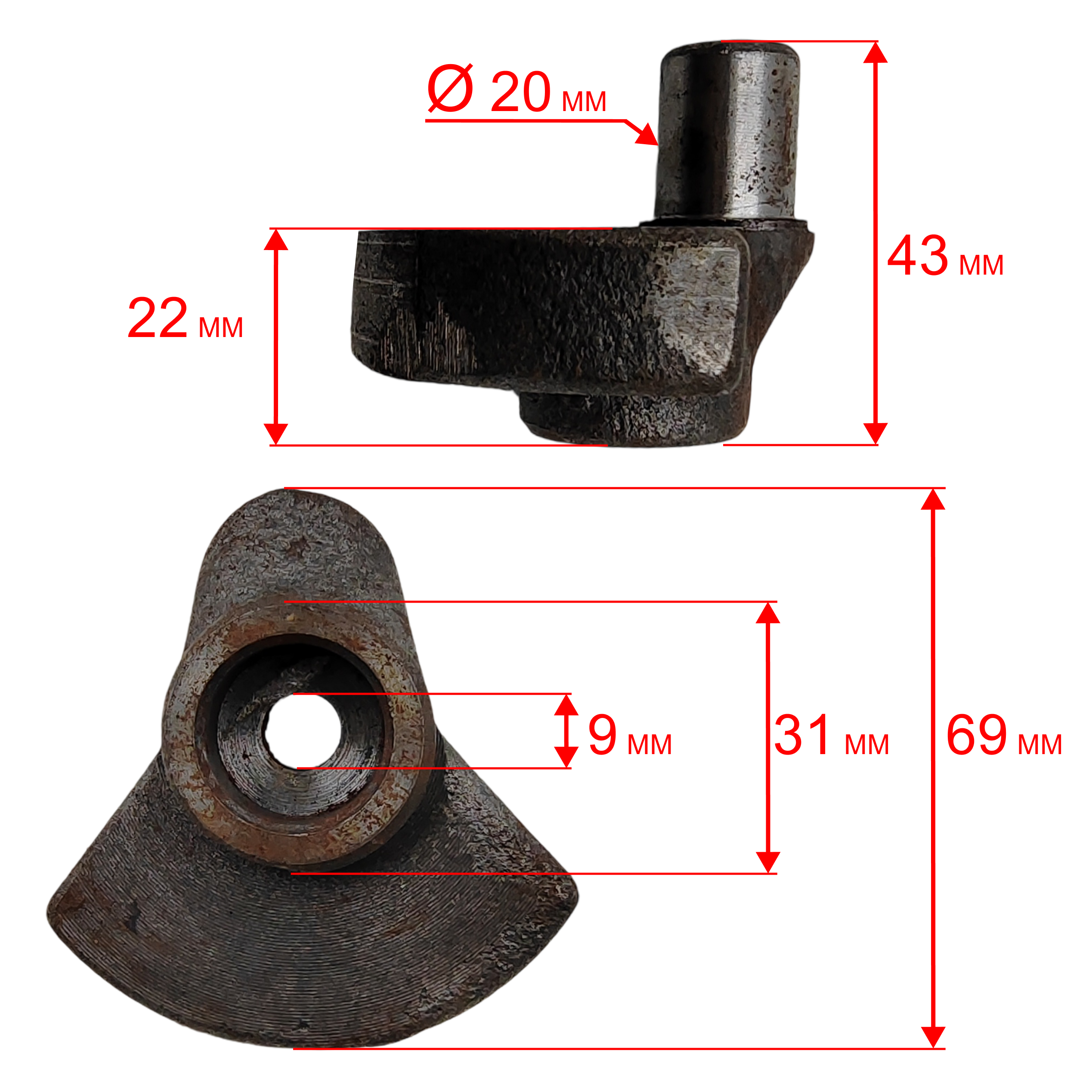 Коленвал QUATTRO ELEMENTI КМ 24/50-200 (248-467-022), шт