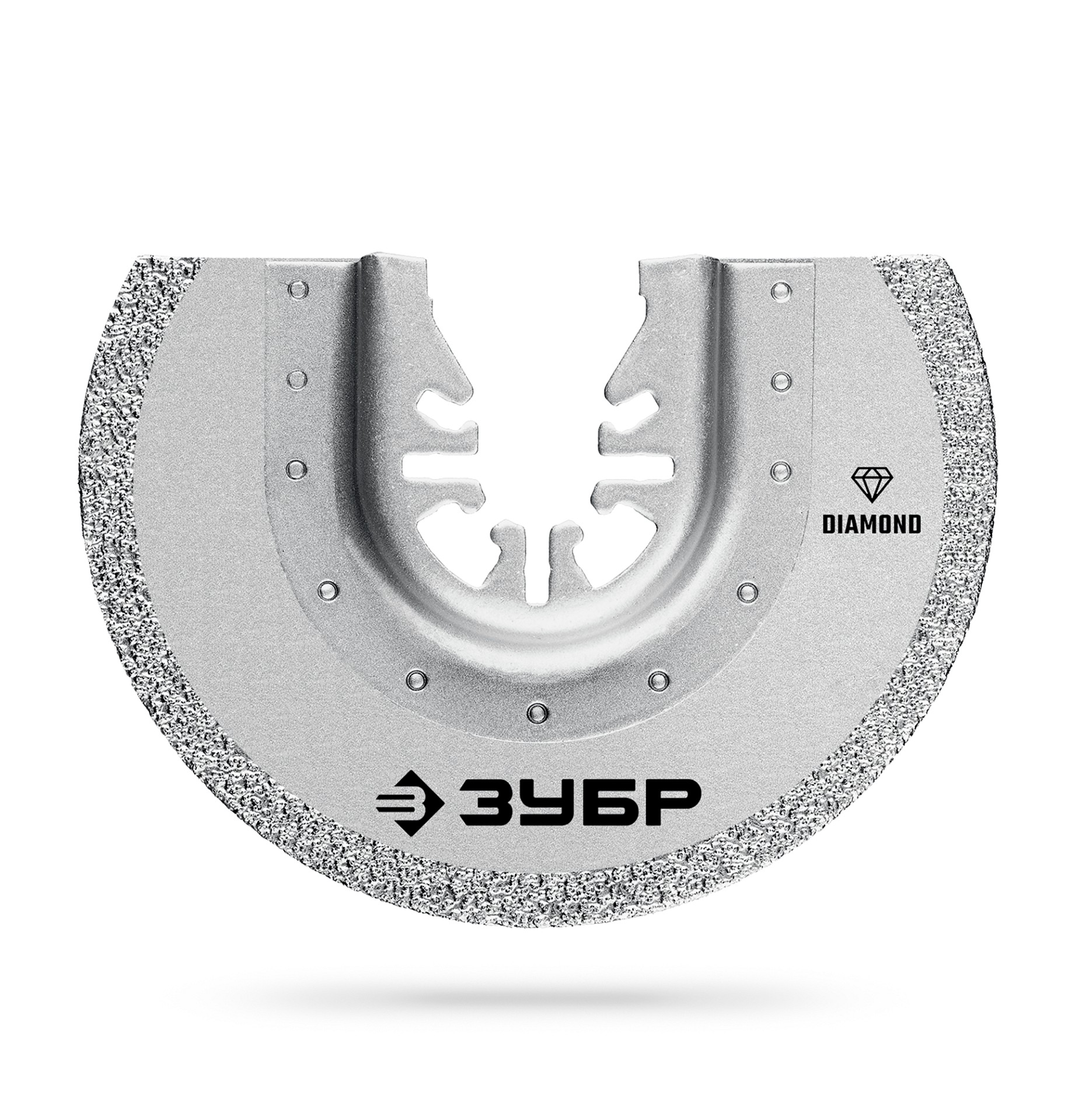 ЗУБР DIAMOND 85x2.0 мм полотно пильное с алмазным зерном Р50: керамика, бетон, кирпич, QUICK Uni-Lock (15554-85)