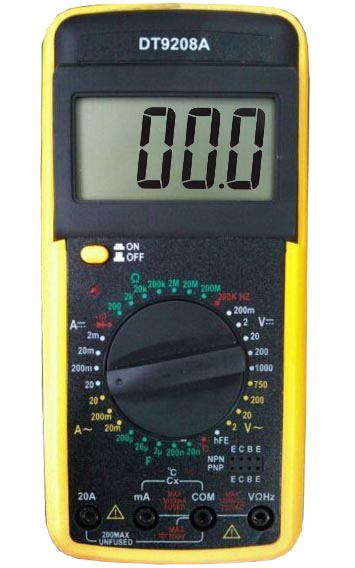 Мультиметр DT9208A