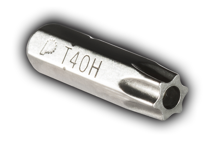 Бита отверточная ПРАКТИКА  "Профи"   Torx Tamper-40 х 25мм  (2шт), блистер