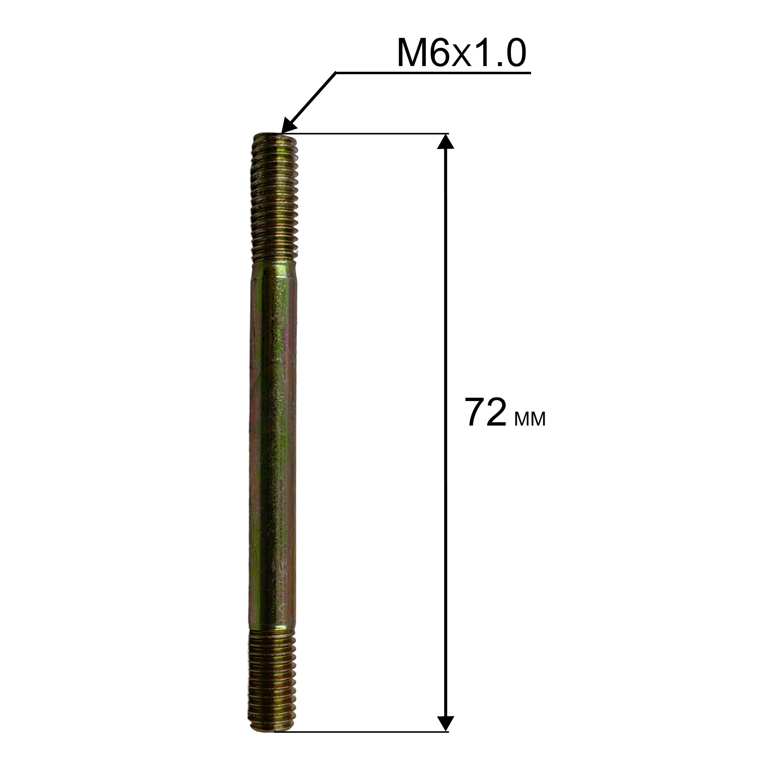 Шпилька DDE крепления цилиндра GG950/DPG1101i, шт