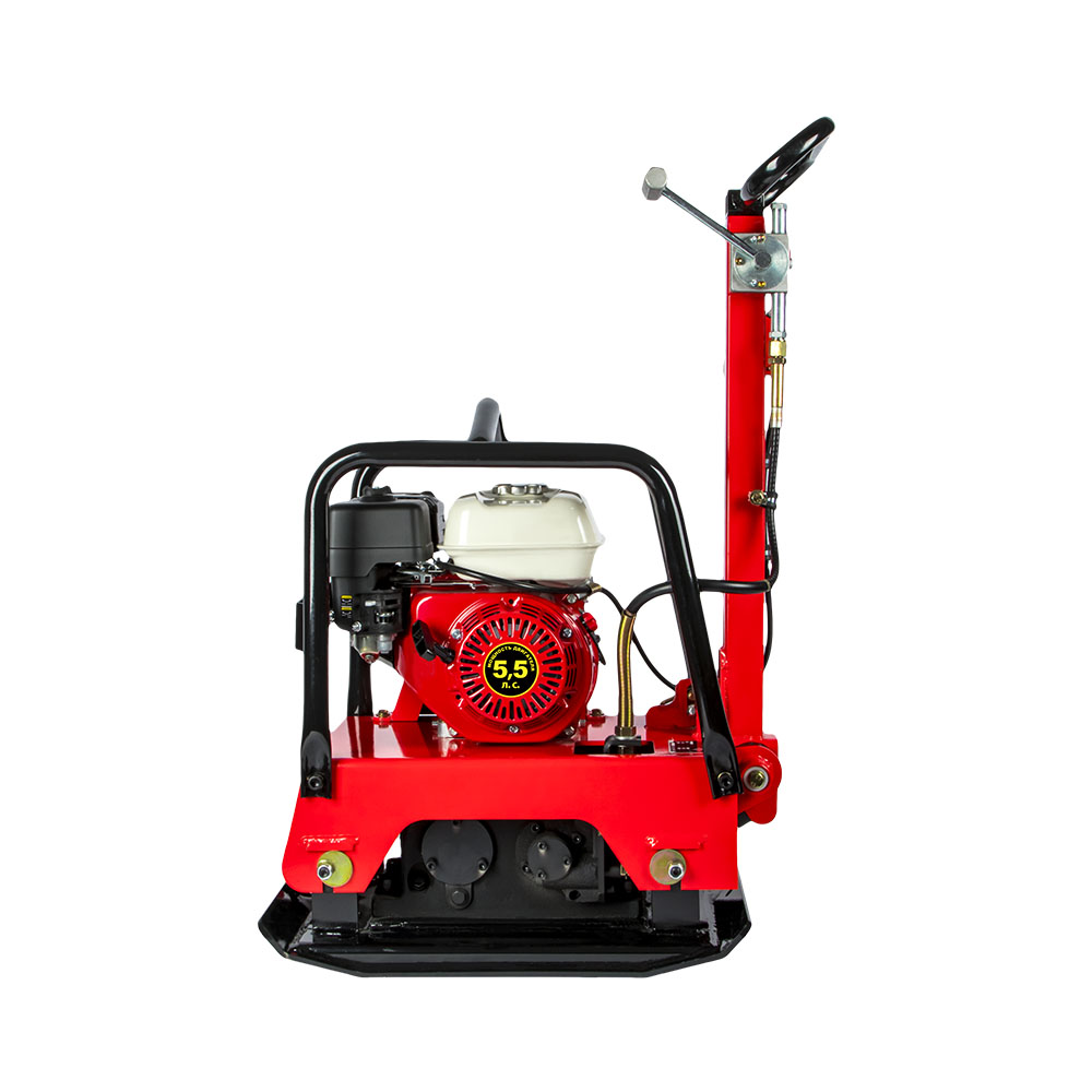 Виброплита реверсивная DDE  VP125HK (дв. Honda 5,5 л.с., плита 630×400 мм, до 500 кв. м/час, 139 кг, гл. упл. 30 см, колеса), шт