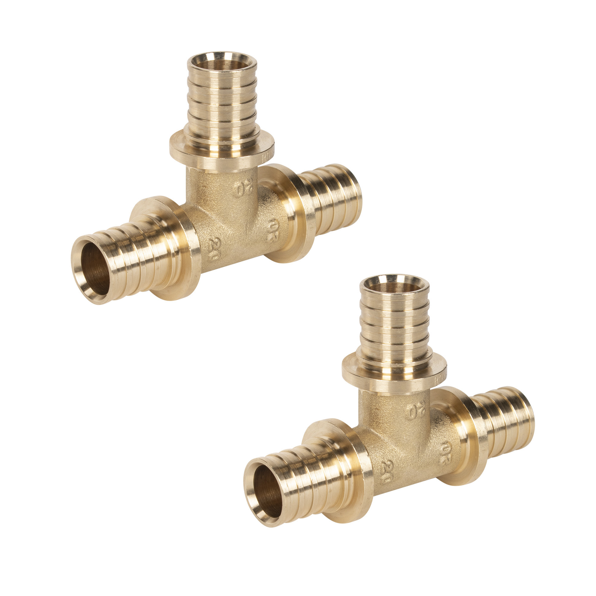 Тройники аксиальные Royal Thermo 20х20х20 упаковка 2шт