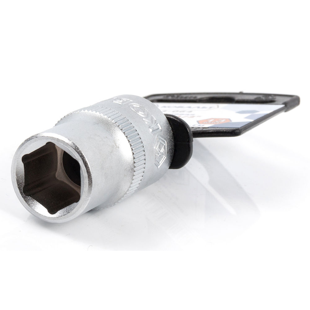 Головка торцевая КОБАЛЬТ 1/2", 13 мм, Cr-V(1 шт.) подвес