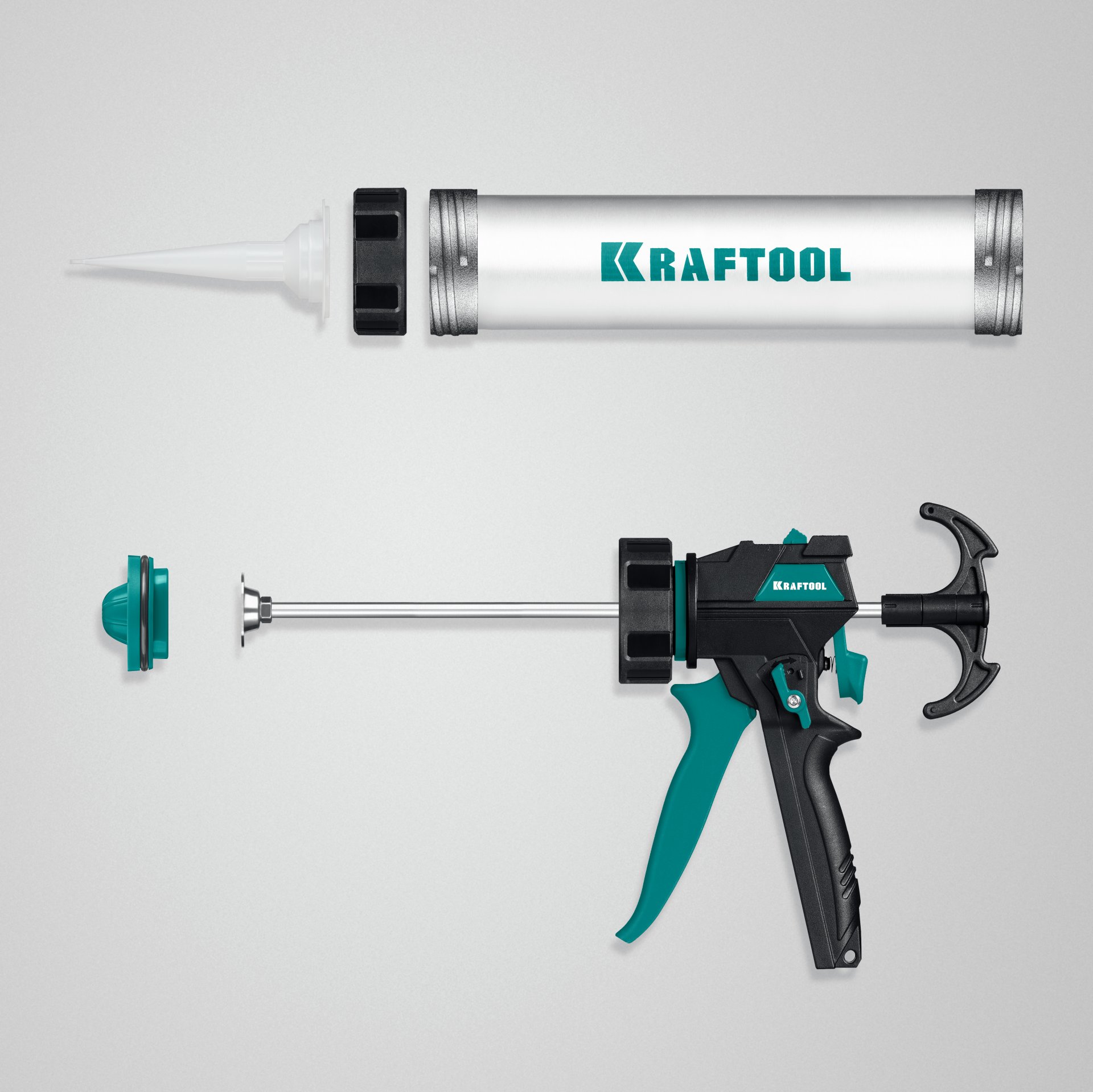 KRAFTOOL Ultra 600 мл, закрытый пистолет для герметика (06677-60)