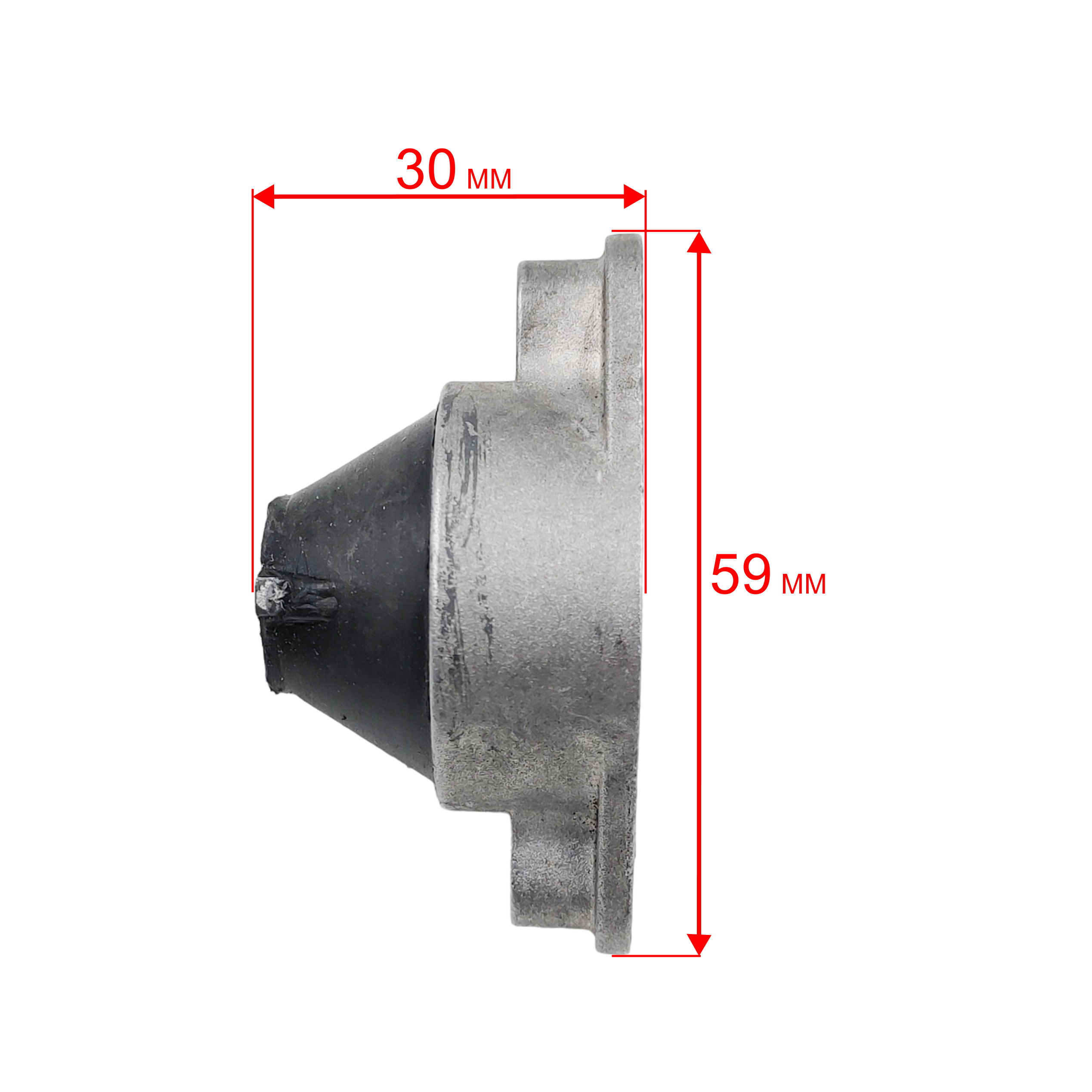 Виброгаситель DDE VB 160 крышки крыльчатки (909-723-079), шт