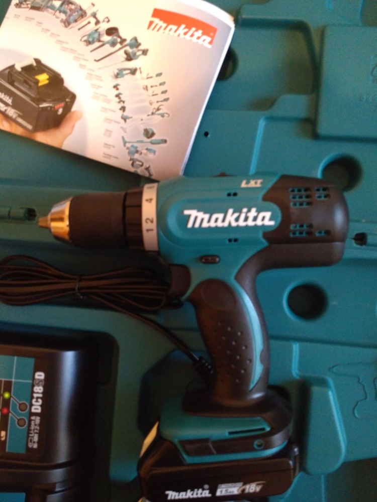 Дрель аккумуляторная Makita DDF453SYE