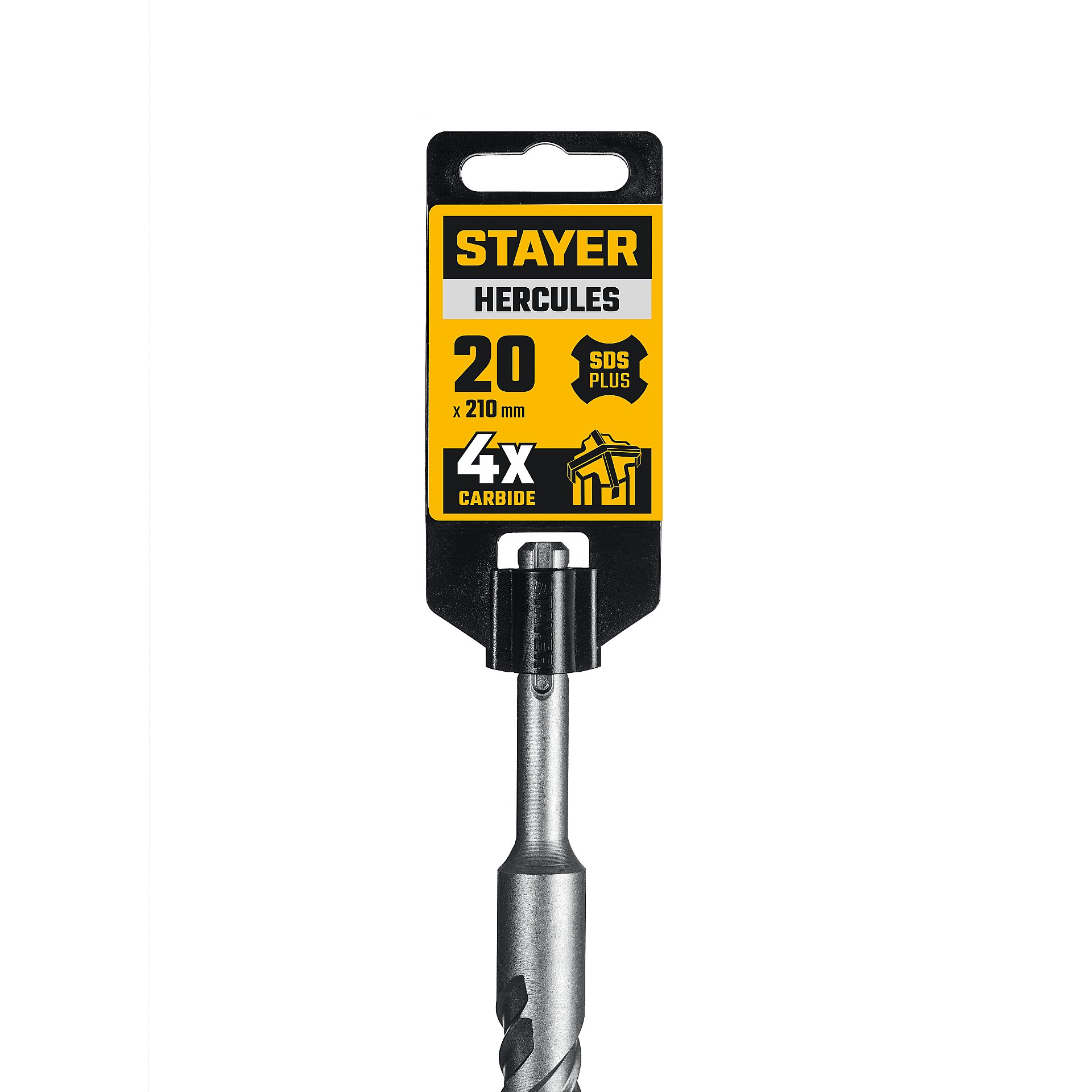 STAYER HERCULES-4Х 20x210 мм, SDS-plus бур (29290-210-20)