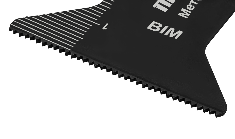 Насадка для МФИ ПРАКТИКА режущая Т-образная, BiM, по металлу и дереву, 44 мм, мелкий зуб