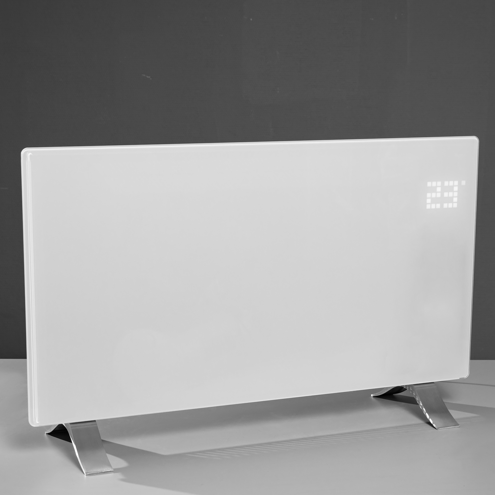 Конвектор электрический OptiPrime-2000, Wi-Fi, тачскрин, цифровой термостат, 2000 Вт Denzel
